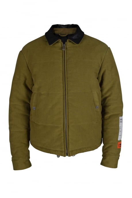 Heron Preston Daunenjacke Kaki - Image 4