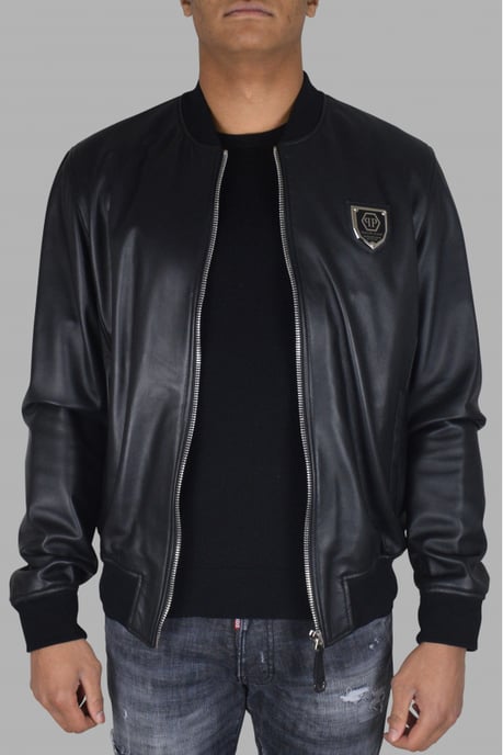 Philipp Plein Bomberjacke Schwarz - Image 3