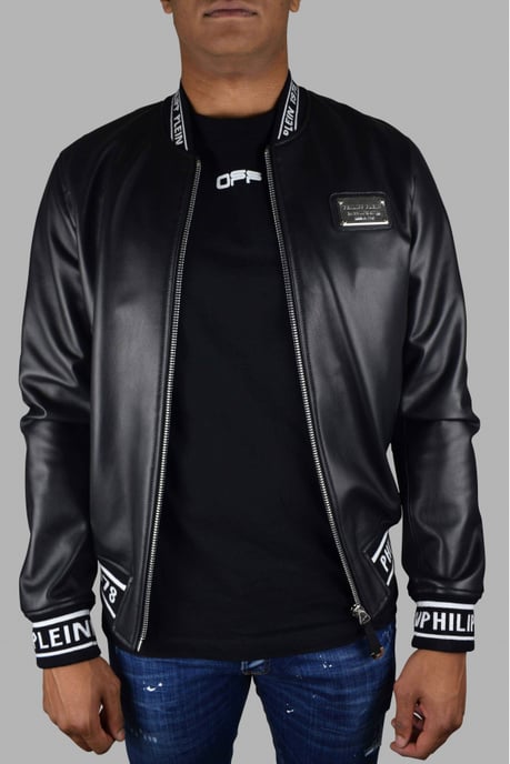Philipp Plein Bomberjacke Schwarz - Image 2