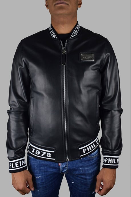 Philipp Plein Bomberjacke Schwarz - Image 3