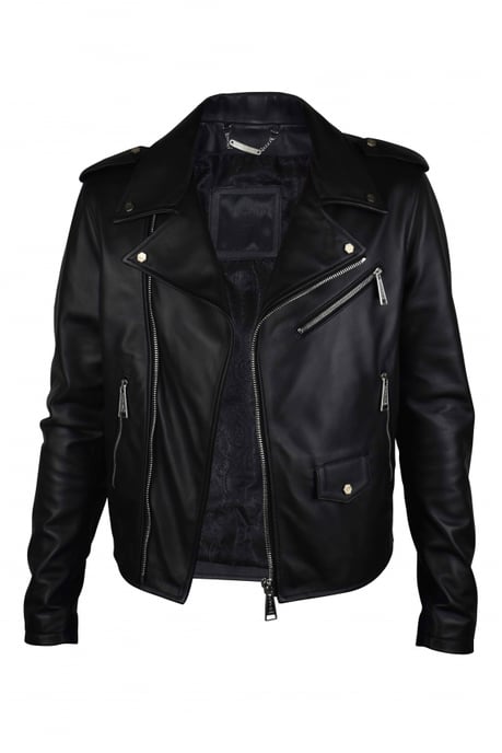 Philipp Plein Perfecto Jacke Schwarz - Image 4