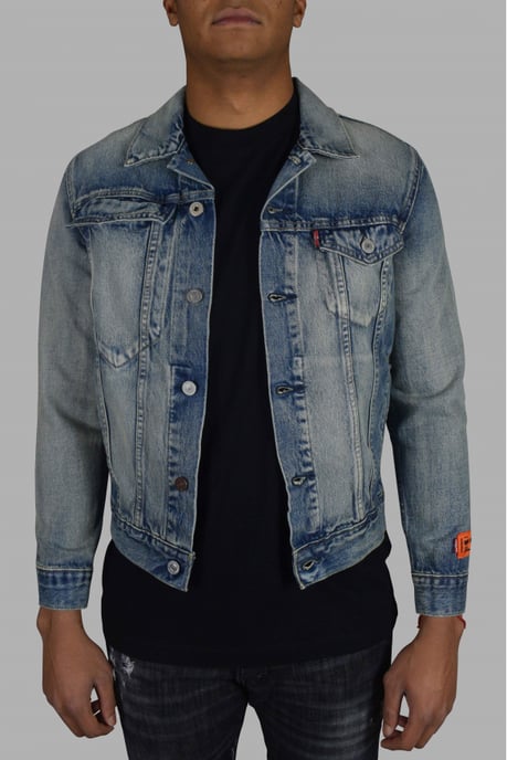 Heron Preston Jeansjacke Blau - Image 2