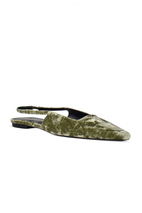 Saint Laurent Ballerinas Blade Grün - Image 3