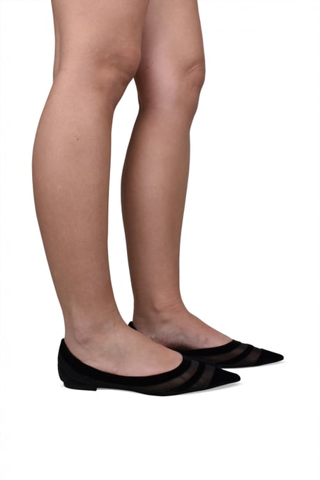 Jimmy Choo Ballerinas Love Schwarz - Image 2