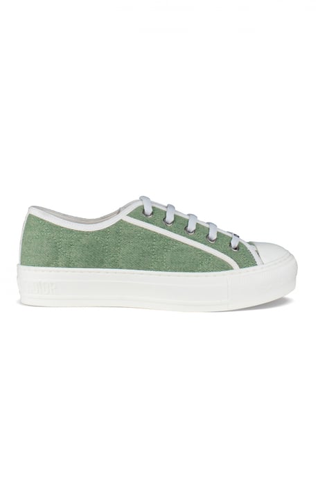 Dior Walk'N Faded Cannage Sneakers Grün - Image 1