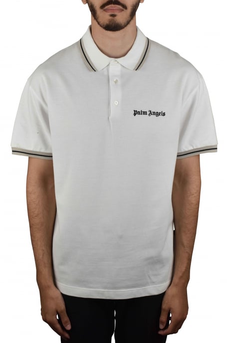 Palm Angels Poloshirt Weiß - Image 2