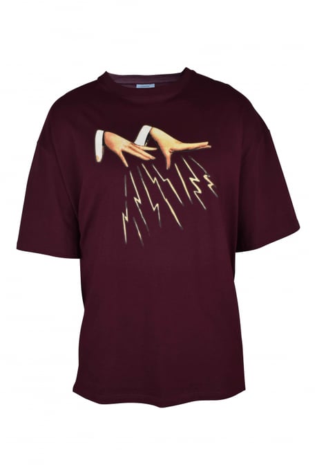 Lanvin T-shirt Bordeaux Bordeaux - Image 1