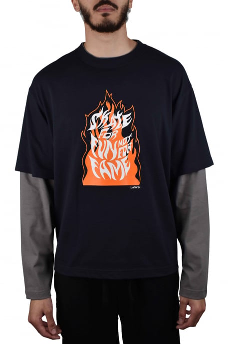 Lanvin T-shirt Blau - Image 2