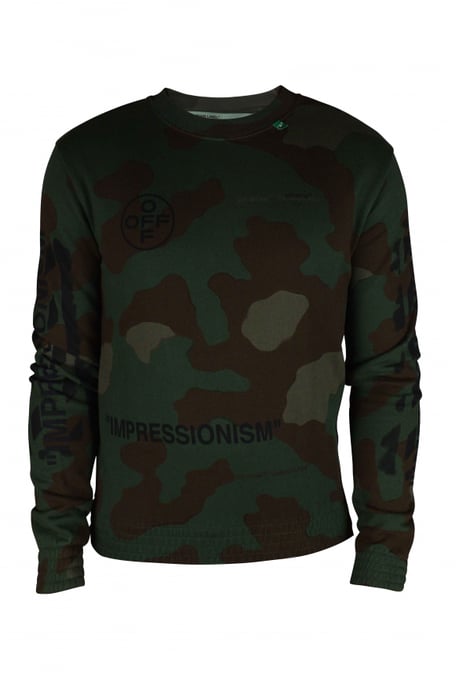Off-White Sweatshirt Grün - Image 1