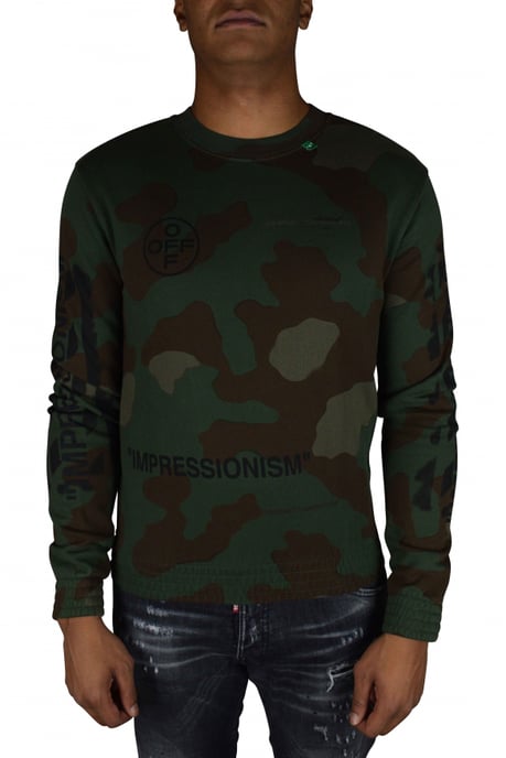 Off-White Sweatshirt Grün - Image 2