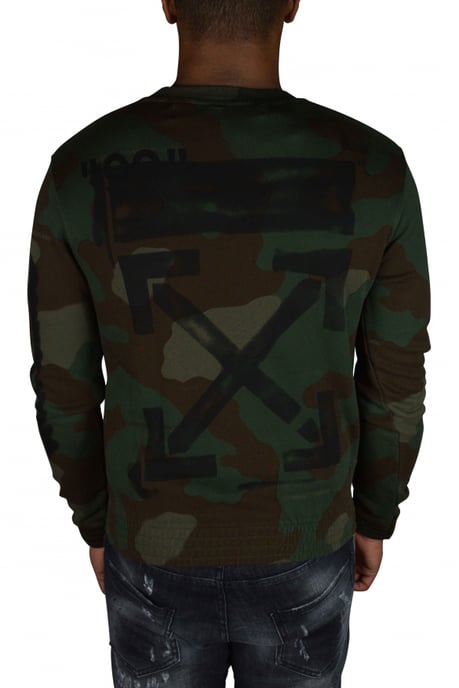 Off-White Sweatshirt Grün - Image 3