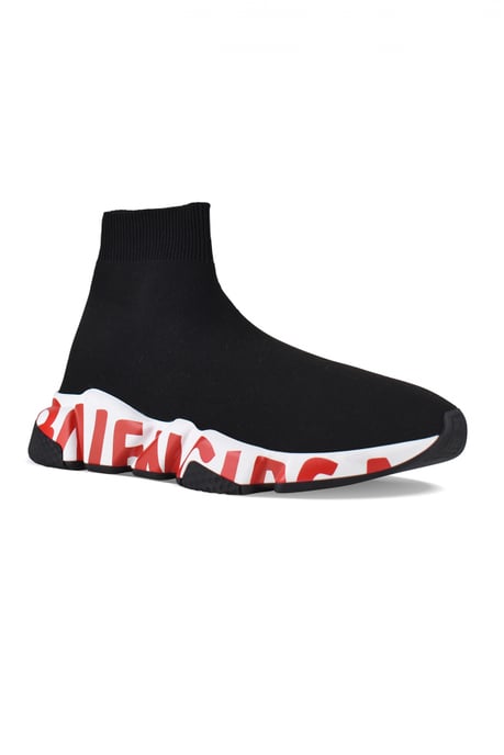 Balenciaga Sneakers Speed LT Graffiti Schwarz - Image 2