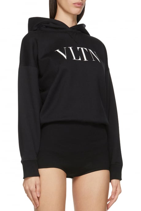 Valentino Garavani Body mit Kapuze Schwarz - Image 1