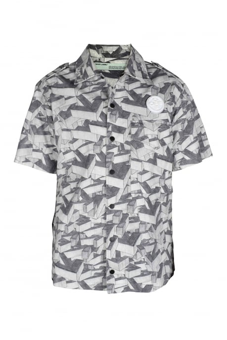 Off-White Hemd Grau - Image 1
