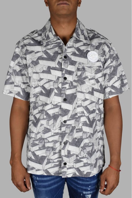 Off-White Hemd Grau - Image 2