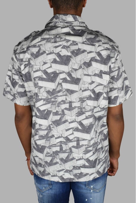 Off-White Hemd Grau - Image 3