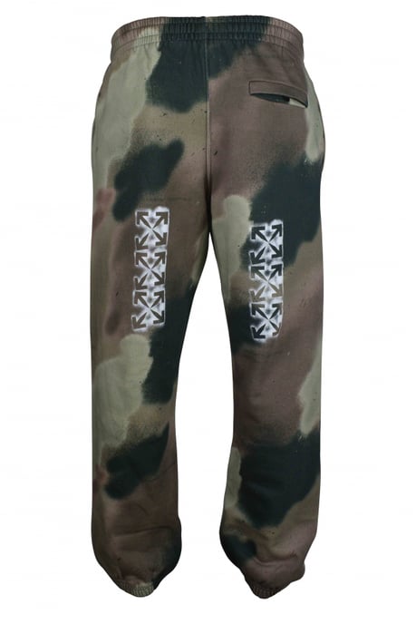Off-White Sporthose Grün - Image 3