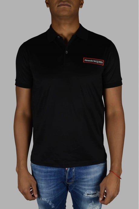 Alexander McQueen Polo Schwarz - Image 2