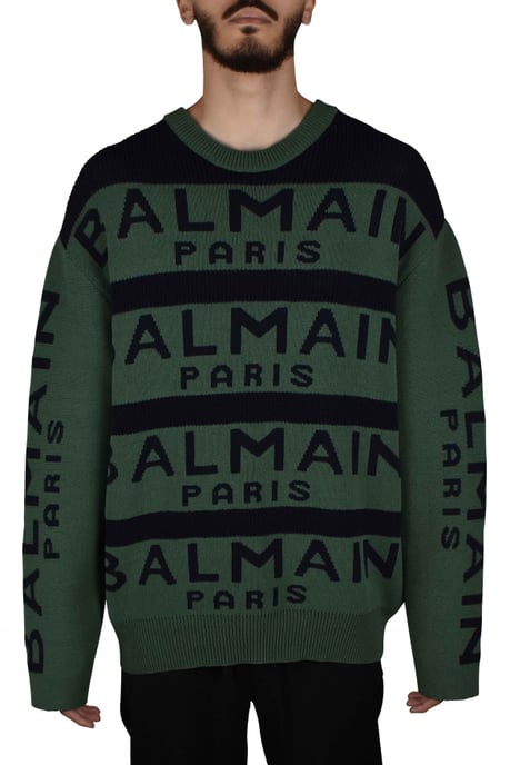 Balmain Pullover Grün - Image 2