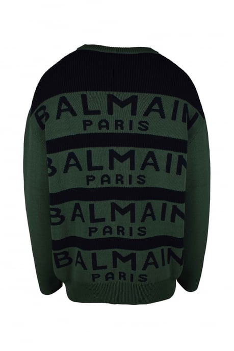 Balmain Pullover Grün - Image 3