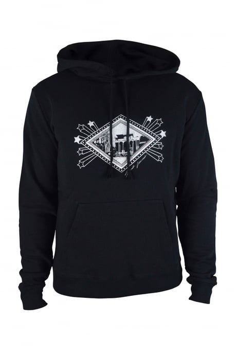 Saint Laurent Hoodie und Logo Schwarz - Image 1