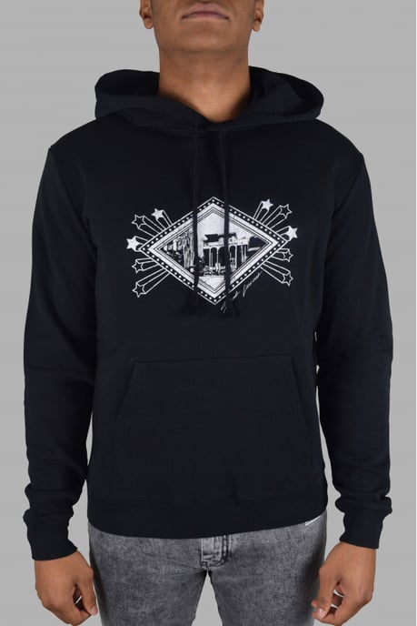 Saint Laurent Hoodie und Logo Schwarz - Image 2