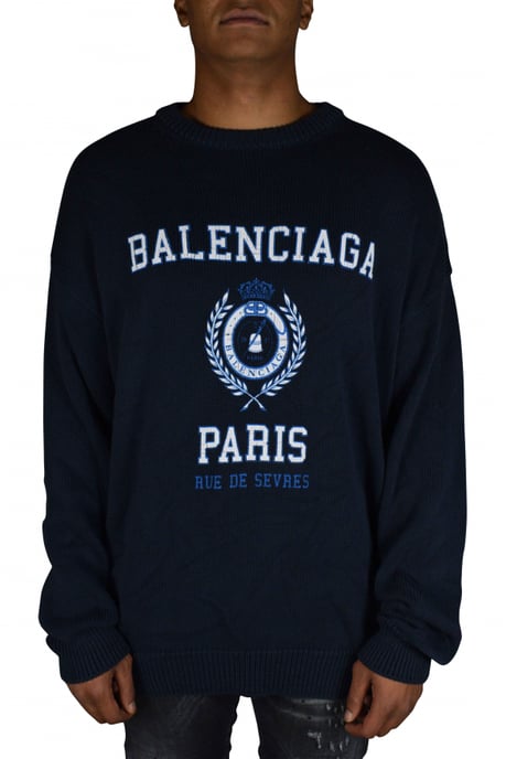 Balenciaga Pullover Blau - Image 2