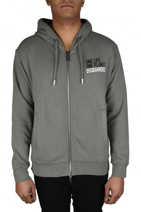 Dsquared2 Kapuzen-Sweatshirt Grau - Image 2
