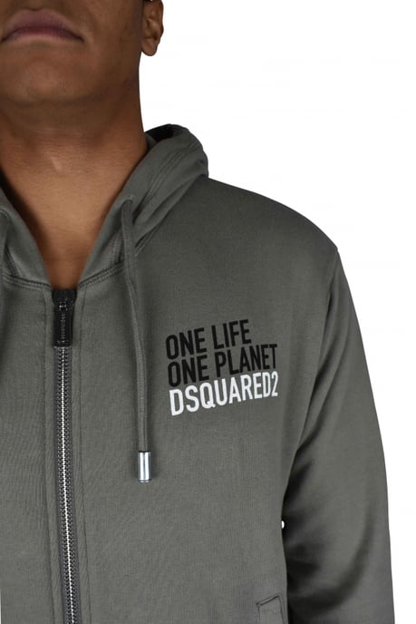 Dsquared2 Kapuzen-Sweatshirt Grau - Image 3