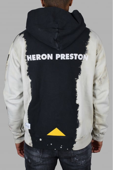 Heron Preston Heron Preston x CAT Hoodie Schwarz - Image 3