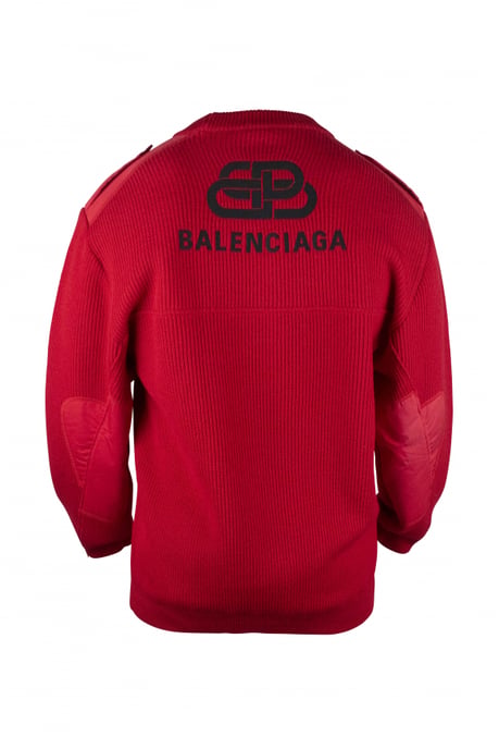 Balenciaga Pullover Rot - Image 3