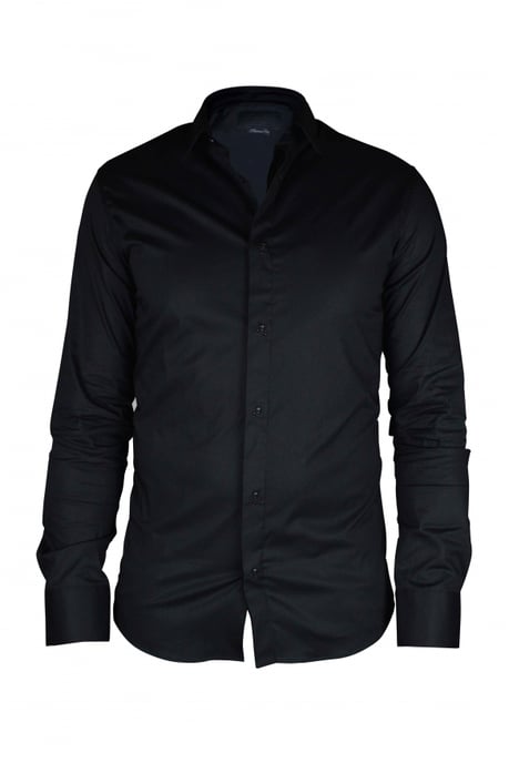 Philipp Plein LS Skull Hemd Schwarz - Image 1
