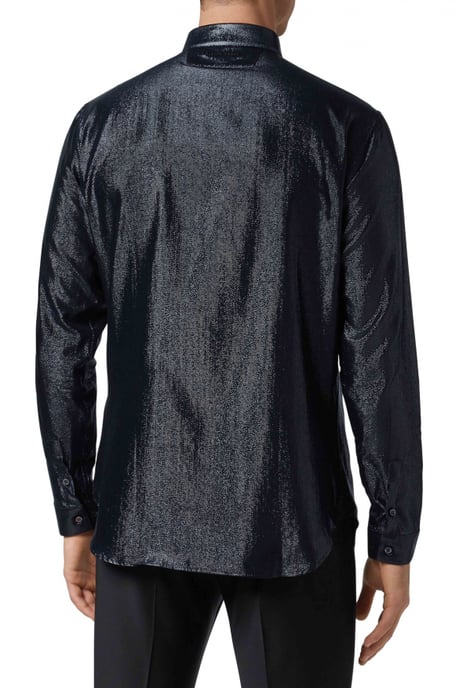 Philipp Plein LS Skull Hemd Schwarz - Image 2