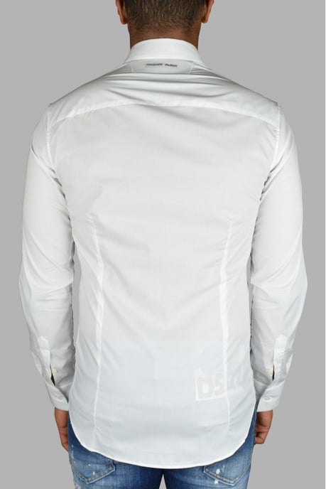 Philipp Plein LS Skull Hemd Weiß - Image 4