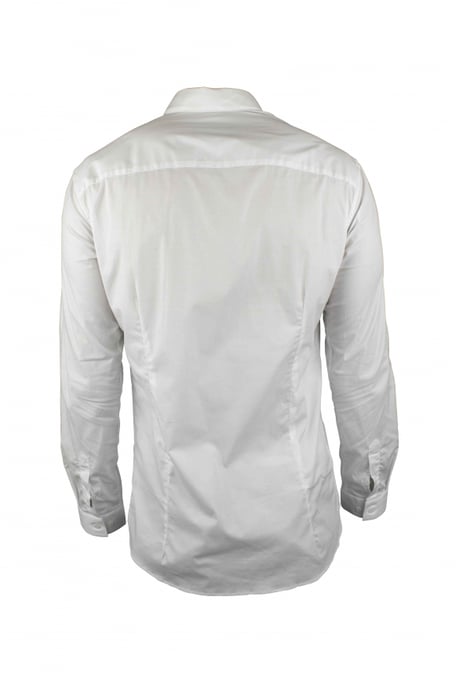 Philipp Plein Diamond Cut LS Iconic Hemd Weiß - Image 2