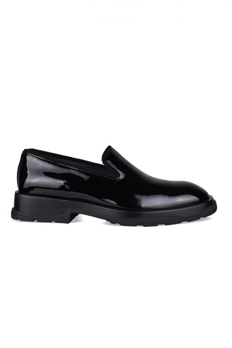 Alexander McQueen Slip-On Tread Mokassins Schwarz - Image 1