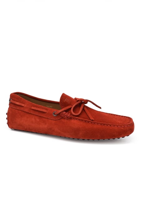 Tod’s Wildleder Mokassins Rot - Image 2
