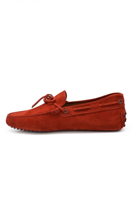 Tod’s Wildleder Mokassins Rot - Image 3