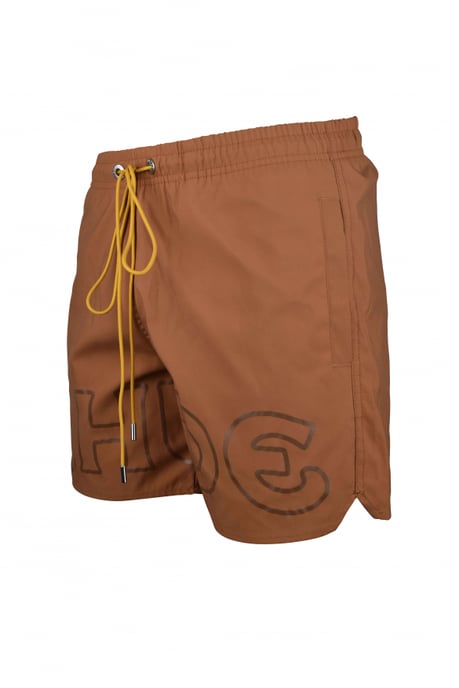 RHUDE Badeshorts Braun - Image 2