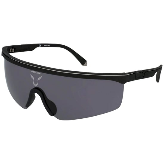 Police X Lewis Hamilton Gummierte schwarze Sonnenbrille - Image 2