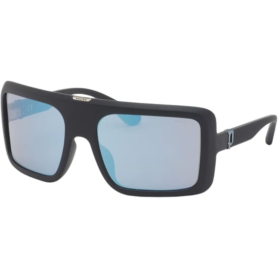 Police-Sonnenbrille mit quadratischem Vollrand und mattschwarzem Rahmen - Image 2