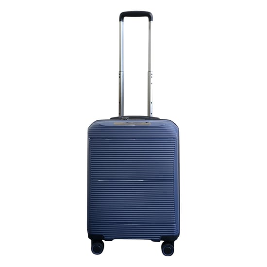 Erweiterbares Hartschalen-Kofferset aus PP mit 8 Rädern, Marineblau - Image 5