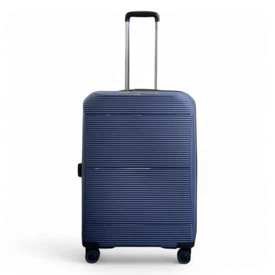 Erweiterbares Hartschalen-Kofferset aus PP mit 8 Rädern, Marineblau - Image 6