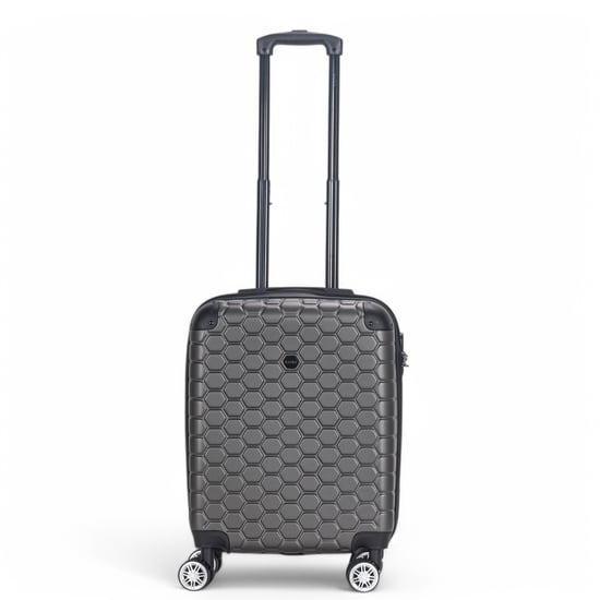 Erweiterbarer Hartschalenkoffer aus ABS mit 8 Rädern, Anthrazit, Reisegepäck, Urlaubstaschen - Image 4