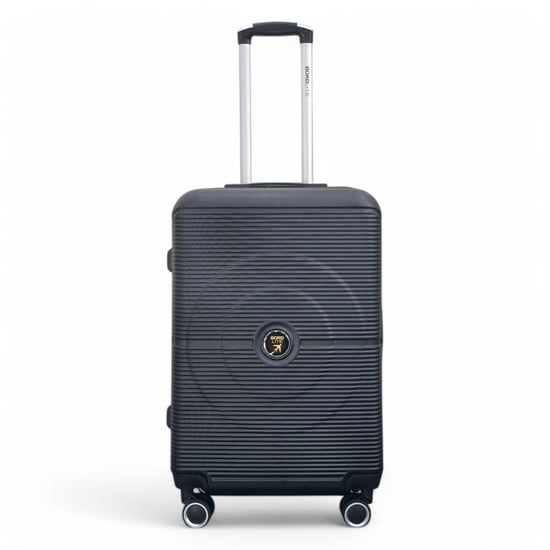 Robuster ABS-Hartschalenkoffer in Schwarz mit 8 Rollen, Reisegepäck - Image 6