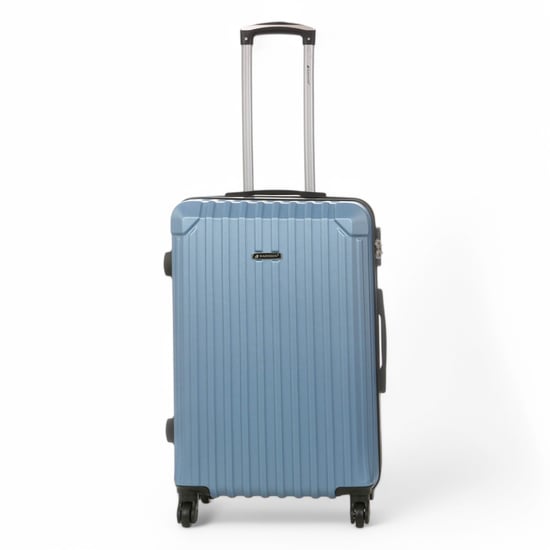 Hartschalen-Reisekoffer aus ABS mit 8 Rädern, Blau - Image 6