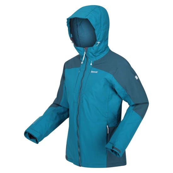 Women's Regatta Highton Stretch III Waterproof Hiking Jacket in Blue - Image 3
