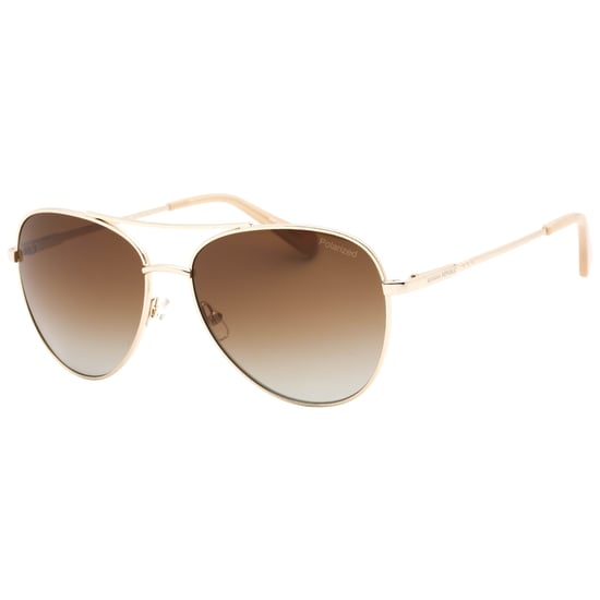 Banana Republic Braune SF PZ-Linsen-Sonnenbrille in Hellgold - Image 2