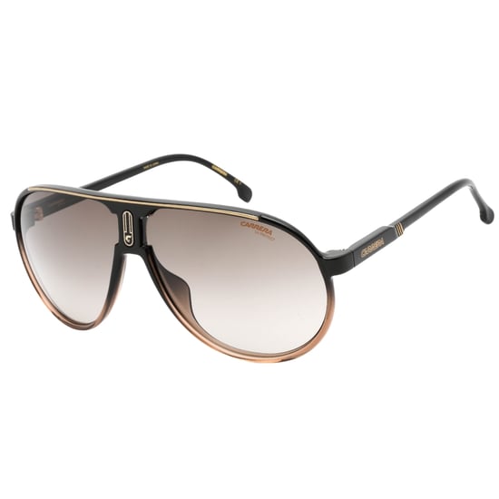 Braune Carrera-Sonnenbrille mit Verlaufsglas und schwarzen Details - Image 2