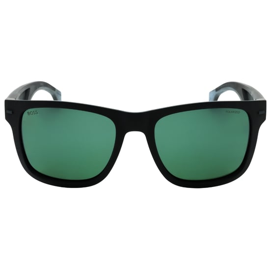 Hugo Boss grün polarisierte HC OL-Linse mattschwarze Sonnenbrille - Image 1